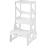 Vevor tour observation enfant charge 68 kg tour apprentissage montessori bois de pin naturel avec garde ...