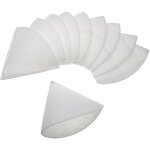 Vhbw - 10x filtres coniques compatible avec dn125 ventilation, vmc - filtre d'�vacuation g4, dn 125, ...