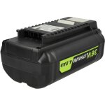 Vhbw 1x batterie compatible avec ryobi ry40100, rlt36c3325, ry40002, rlm36x46l50hi, ry40110, rlt36b33 ...