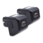 Vhbw - 2x batterie compatible avec gesipa punchbird outil �lectrique, outil de pose pour rivets aveugles ...