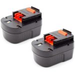 Vhbw - 2x batteries compatible avec black & decker epc126bk, epc128, epc128 v, epc128bk, epc12ca outil ...