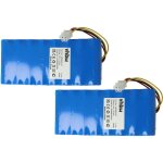 2x batterie remplacement pour husqvarna 589585201, 588146402, 588 14 64 - 02, 589 58 52 - 01, 5881464 ...