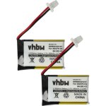 Vhbw - 2x batterie remplacement pour plantronics 84479 - 01, 86180 - 01 pour casque audio, �couteurs ...