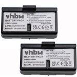 Vhbw 2x batteries remplacement pour sennheiser ba90, e180, e90 pour casque audio, �couteurs sans fil ...