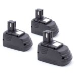 3x batterie compatible avec hilti sfl 12 / 15 flashlight, sid 121 - a, sf121 - a outil �lectrique (2100 ...