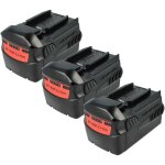 Vhbw - 3x batterie compatible avec hilti te6 - ali, te6 - a36, te 6 - a36 avr, te 500 - a36, cpc 36v ...
