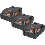 Vhbw 3x batteries remplacement pour aeg b1814, b1817g, l1830r, b1814g, b1817, l1815r, l1830, l1815, l1840r ...