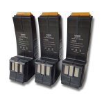 3x batterie remplacement pour festo / festool 491150, 490889, 490592, 490359, bp12c, bph12c, 490360 pour ...
