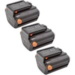 Vhbw - 3x batteries remplacement pour gardena 9840 - 20, bli - 18, 9839 - 20 pour tondeuse (2000mah, ... Vhbw - 3x batteries remplacement pour gardena 9840 - 20, bli - 18, 9839 - 20 pour tondeuse (2000mah, ...