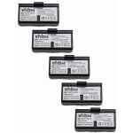 5x batteries compatible avec sennheiser set 200, set 100 j, is 550 casque audio, �couteurs sans fil (60mah, ...
