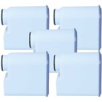 Vhbw 5x filtres  eau compatible avec philips srie 5000 ep5346 / 10, ep5360 / 10 machine  caf automatique, ...