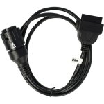 Adaptateur 10 pin vers obd2 16 pin compatible avec bmw f 650 gs dakar r13 motos - 150 cm - vhbw