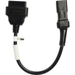 Adaptateur 4 pin vers obd2 16pin compatible avec ducati multistrada 1200 dvt, 1200 s, 1200 motos - 20 ...