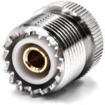 Adaptateur mcx (m) vers prise uhf pl - 259 (f) pour appareil lan, antenne wifi, scanner et �metteur - ...