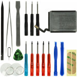 Batterie compatible avec apple mwwp2lla, watch s�rie 5 40mm smartwatch montre connect�e bracelet fitness ...