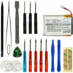 Vhbw - batterie compatible avec garmin fenix 3 hr, 3 smartwatch montre connect�e bracelet fitness (300mah, ...