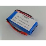 Vhbw - batterie compatible avec mjx x102, x101 drone (1200mah, 7, 4v, li - ion)