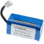 Vhbw - batterie compatible avec philips smartpro compact fc8705, fc8710 robot �lectrom�nager (1400mah, ...