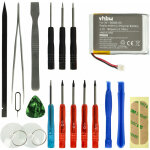 Vhbw - batterie remplacement pour garmin 361 - 00086 - 11 pour smartwatch montre connect�e bracelet fitness ...