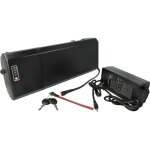 Vhbw batterie compatible avec z�ndapp v�lo �lectrique (10, 4ah, 36v, li - ion) + chargeur - noir