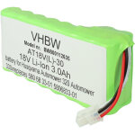 Vhbw bloc de batteries remplacement pour husqvarna 589 58 57 - 01, 593 1 141 - 02, 593 11 41 - 03, 593 ...