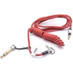 Câble audio aux compatible avec monster beats by dr. dre solo hd, solo red casque - avec prise jack 3, ... Câble audio aux compatible avec monster beats by dr. dre solo hd, solo red casque - avec prise jack 3, ...