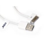 Cble de donnes usb (type a sur lecteur mp3) compatible avec apple ipod 7 gen. (classic late 2009) - ...