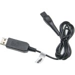 C�ble usb de charge compatible avec philips qt4090 / 15, qt4090 / 32, rq10, rq1050, rq1060 rasoir - c�ble ...