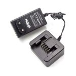 Chargeur compatible avec milwaukee c18 pd, hd18 ag, hd18 bs, hd18 cs, hd18 dd, hd18 h, hd18 hiw, hd18 ...
