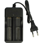 Vhbw - chargeur de piles 2 slots compatibile con wolf - eyes batteries, piles domestiques li - ion