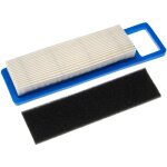 Vhbw ? set de filtres � air et pr�filtre pour kawasaki fc 180 v ? nettoyable et r�utilisable ? prolonge ...