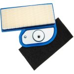 1x filtre � air, 1x pr�filtre compatible avec kawasaki fh451v, fh580v, fh531v, fh500v, fh680d moteur ...