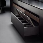 Vibo - poubelle automatique move bin pour tiroir - contenance : 26, 5 l - largeur : 564 mm - nombre de ...