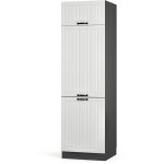 Vicco - armoire pour frigo fame - line, blanc campagne, 60 cm Vicco - armoire pour frigo fame - line, blanc campagne, 60 cm