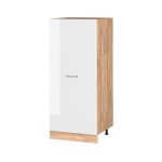 Vicco - armoire haute r - line, blanc haute brillance, 60 cm