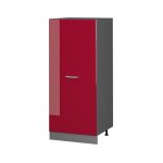 Vicco - armoire haute r - line, rouge bordeaux haute brillance, 60 cm