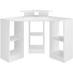Bureau d'angle artur, blanc, 94 x 94 cm vicco