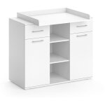 Vicco - commode  langer leonie, blanc, 113 x 109 cm
