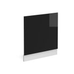 Vicco ? fa�ade r - line 60 cm ? noir haute brillance ? panneau de particules 16 mm ? installation facile ...