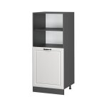 Vicco - meuble pour four r - line, blanc campagne, 60 cm