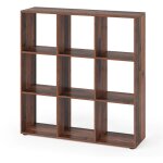 Vicco - meuble de rangement cube nove, bois antique, 104 x 108 cm