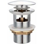 Vidage universel avec trop - plein pour lavabos & meubles sous - vasques robinet de vidage escamotable ...