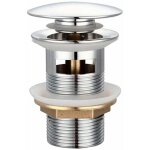 Vidage universel avec trop - plein pour lavabos & meubles sous - vasques robinet de vidage escamotable ...