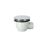 Bonde � syphon pour plaques de douche d. 90 dimensions : d. 115 x 1 1 / 2