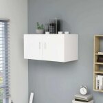 Vidaxl - armoire murale blanc 80x39x40 cm bois d'ingnierie