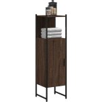 Armoire de salle de bain chne marron 33x33x120, 5 cm