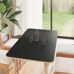 Autocollant auto - adhésif pour meuble noir mat 90x500 cm pvc Autocollant auto - adhésif pour meuble noir mat 90x500 cm pvc