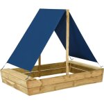 Bac � sable avec toit 160x100x133 cm bois de pin impr�gn�