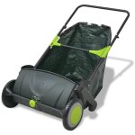 Balayeuse � gazon 103 l vidaxl