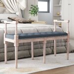 Vidaxl - banc gris fonc� 110x40x70 cm velours